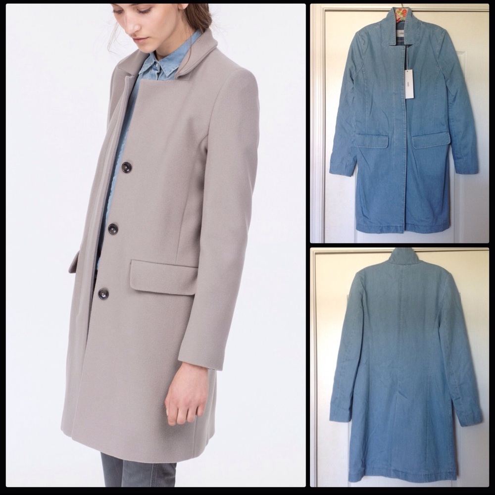 CLOSED ✈️ Pori Coat Light Denim NWT